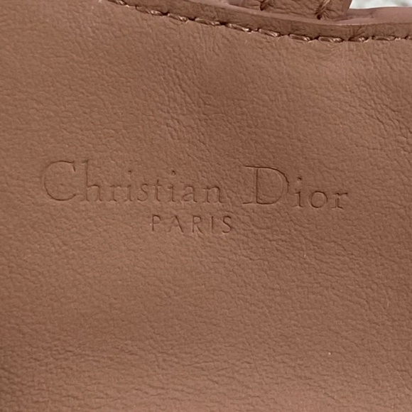 Authentic Pre-Owned Christian Dior Leather Saddle Nano Matte Dusty Rose - Picture 3 of 16